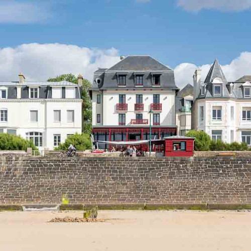 Front de mer à Saint-Malo